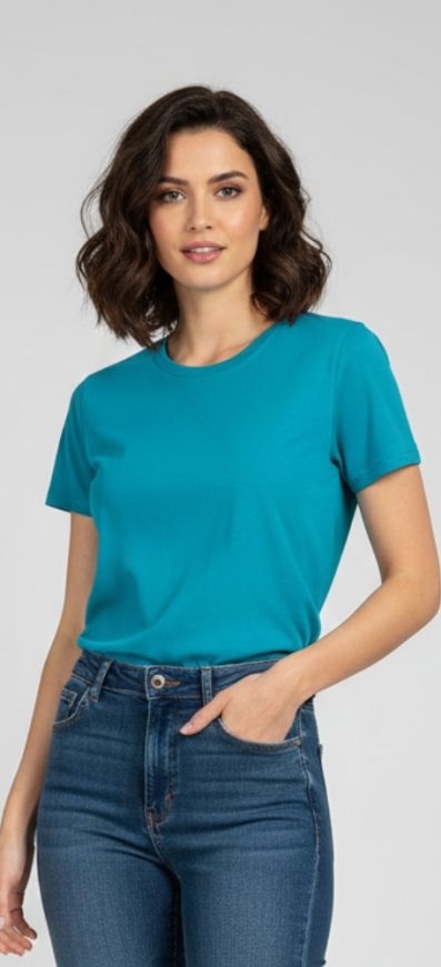 nice turquoise tee (1)